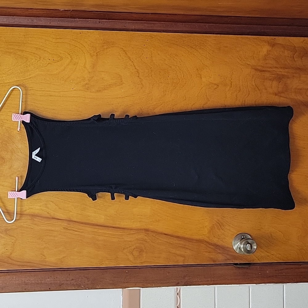 Mudd skinny black summer dress